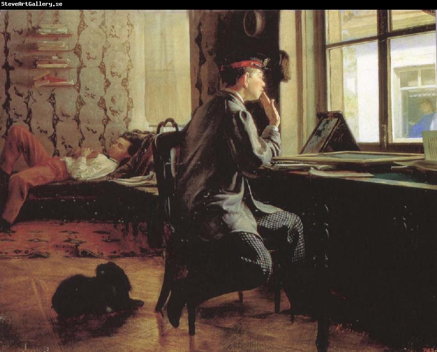 Ilya Repin Prepare of Exam